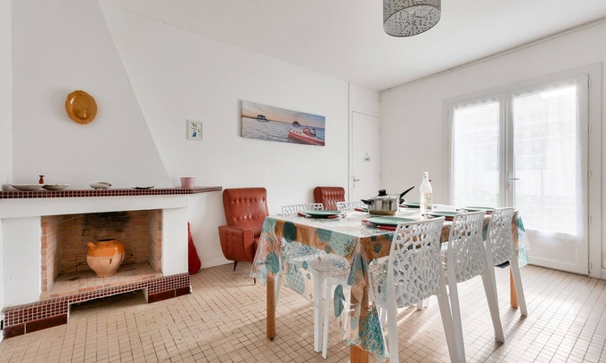 Lanton Chalet De Esquí | 500m playa- Bassin d'Arcachon- Casa para 6