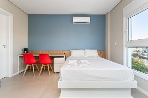 Carvoeira Apartamento | 500m da UFSC | Smart TV de 32" #CARV04