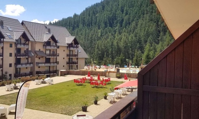 Reallon Apartamento | 50m from resort center, balcony, 32m², Réallon