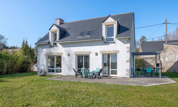 Piriac-sur-Mer Chalet De Esquí | 50m de la playa, bonita casa con jardín para 10