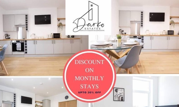 Walkden Apartamento | *51% OFF*MonthlyStay*1BedApt*Business&Relocation*