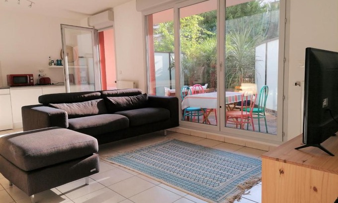 Tonkin Sud Apartamento | 52m2,Terrace&Garage,near Part Dieu station,Lyon Congress Center,Parc Têted'Or