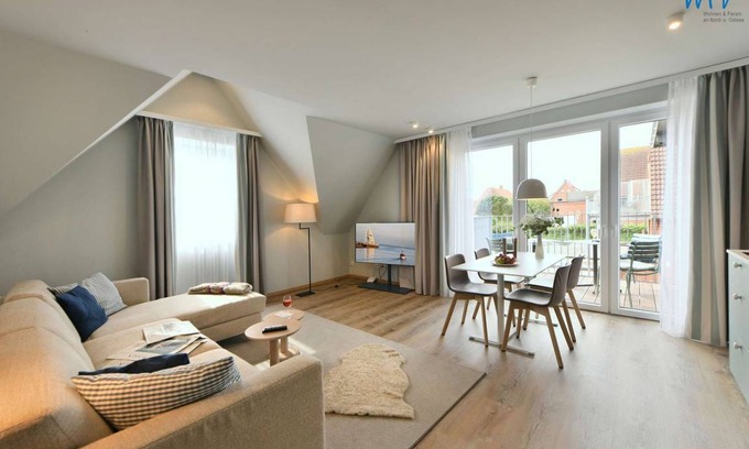 Juist Apartamento | 55 m² Apartamento ∙ 1 habitación ∙ 4 huéspedes