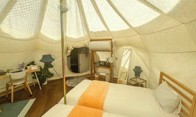 Futo Cabina | 5m bell tent B overlooking Sagami Bay for 2 peopl / Ito Shizuoka