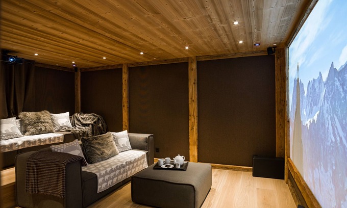 Argentiere Chalet De Esquí | Chalet de lujo de 6 dormitorios - cine, sauna, jacuzzi, chimenea, vistas increíbles,
