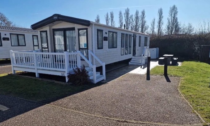 Caister-on-Sea Casa | 6 berth caravan with decking at Caister Haven Holiday Park ref 30032P