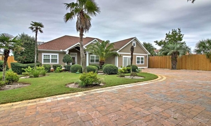 Miramar Beach Casa | 6 BD Tropical Paradise - Mayor patio y piscina en el área - NUEVO DESCUENTO DEL PROPIETARIO 20%