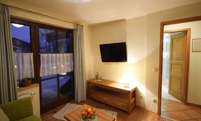 Grassau Apartamento | sexto Apartamento Hörndlwand, 38 m², 1-2 pers., 1 dormitorio, 1 salón, terraza orientada al sur