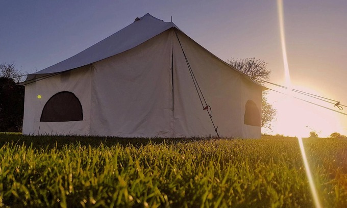 Saltburn-by-the-Sea Cabina | 6 Guests - Bell Tent - Wood Stove - Views