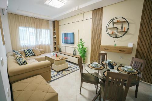 Quartier Mozart Apartamento | 6 minutes To The Beach In The Heart Of Tangier Stylish & Central 2 Bedrooms Apartment Ultra Rapid Fiber Wifi In Place Mozart Area Tangier