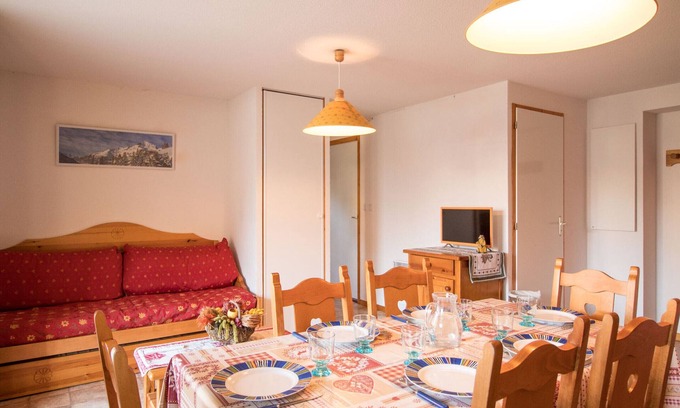 Aussois Apartamento | Apartamento 6 pers. en Aussois con terraza y parking