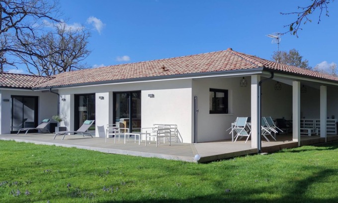 Riviere-Saas-et-Gourby Casa | 6-person house on the Atlantic coast