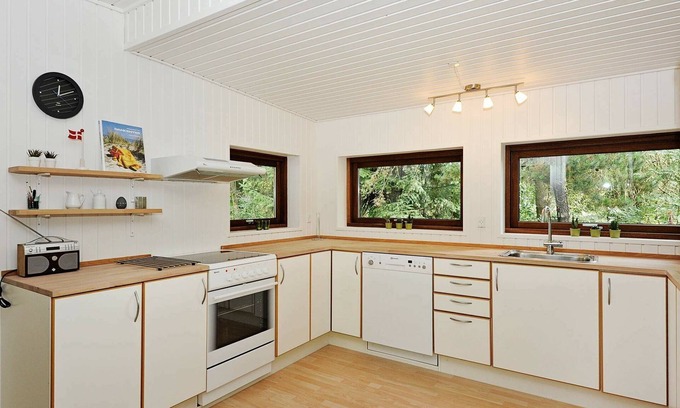 Bording Casa | Espléndida casa vacacional en Bording con terraza cubierta