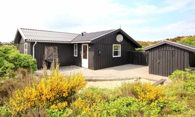 Henne Strand Casa | Casa de vacaciones moderna en Henne con sauna