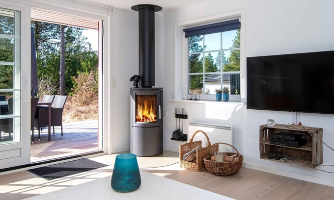 Kongsmark Casa | Casa vintage en Rømø con columpios y caja de arena