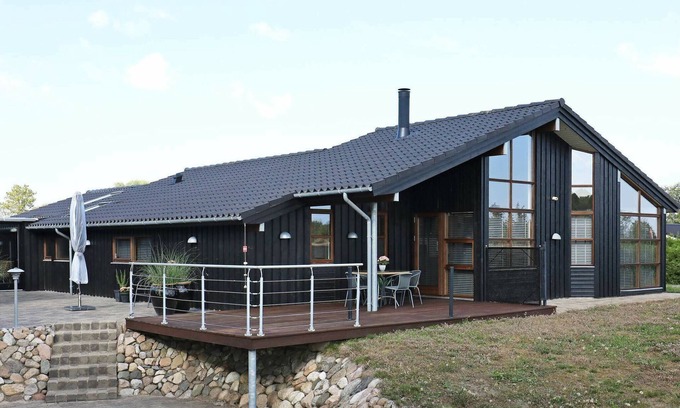 Nordost Casa | Casa de vacaciones moderna en Jutlandia con sauna