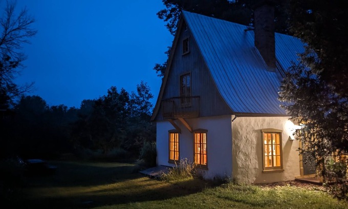 Saint-Liguori Chalet De Esquí | 6- Saule : Chalet de campagne au bord de l"eau