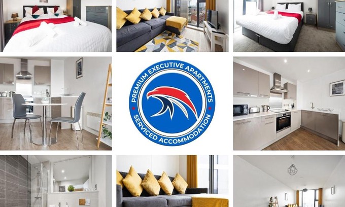 The Westside Apartamento | 60 PERCENT OFF FOR LONG STAYS - FOR BUSINESS, FAMILIES, AND LEISURE- Book Today at Premium Executive Serviced Apartments - Birmingham City Center - WestGate, 1 Bed Apt, FREE WI-FI