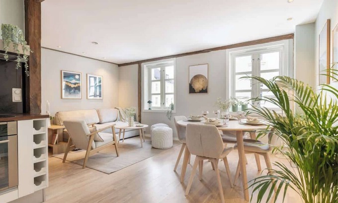 Bergenhus Casa | 600 m from Bryggen | Renovated apartment in a former rope factory
