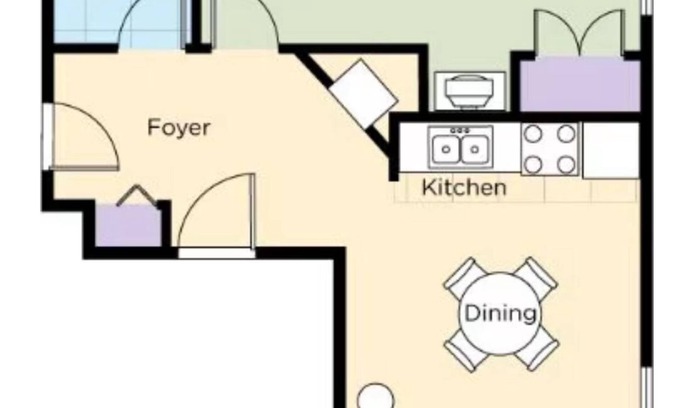 Old Town West Condominio | 600 sq ft 1-bedroom condo in Old Town Alexandria. Perfect for the Inauguration!