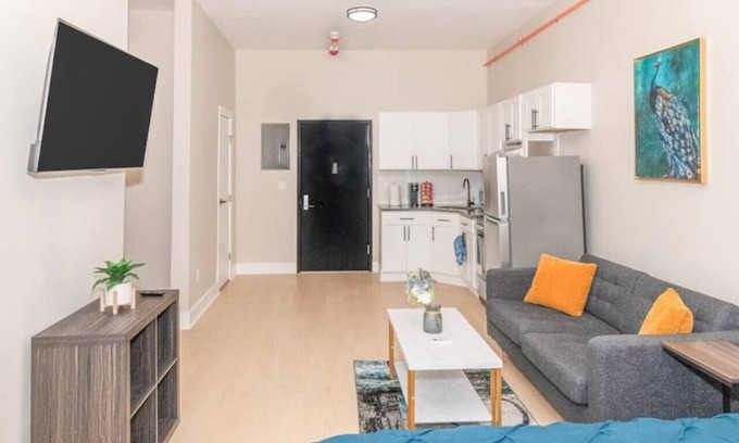 Albany Apartamento | 610) Large Studio Downtown with Pool Table