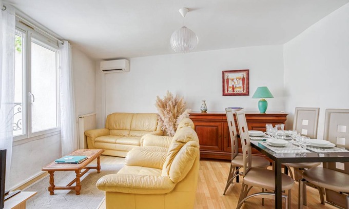 Centre Historique Apartamento | 62 m² Apartamento ∙ 1 habitación ∙ 4 huéspedes