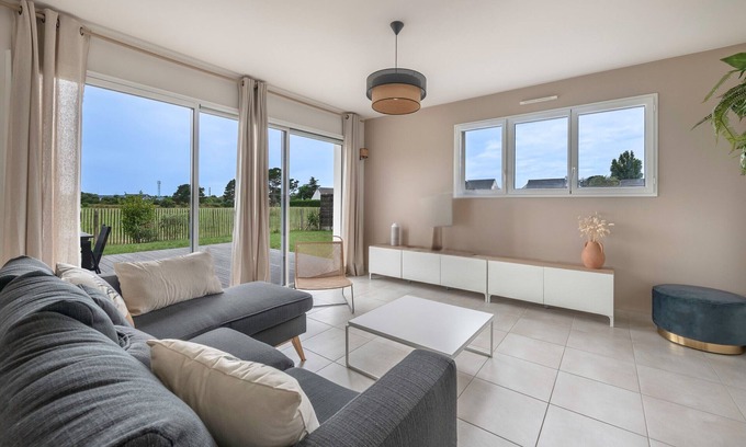 Piriac-sur-Mer Chalet De Esquí | A 650 m de la playa, hermosa casa nueva para 8