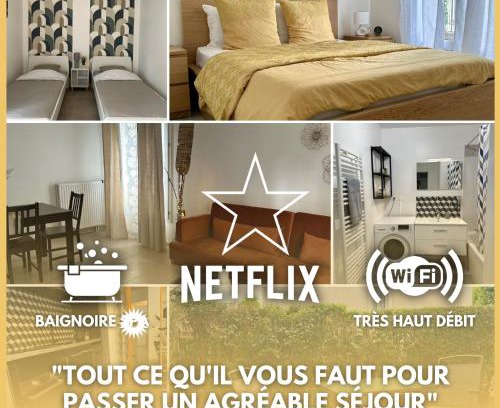 Bussy-Saint-Georges Apartamento | 6Personne,10mn de disney,30mn de paris,parking