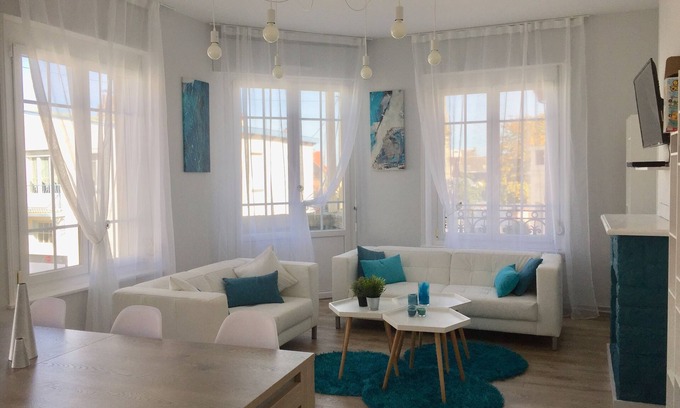 Berck-sur-Mer Casa | Villa de 7 dormitorios totalmente renovada en el corazón del complejo a 400 metros de la playa.