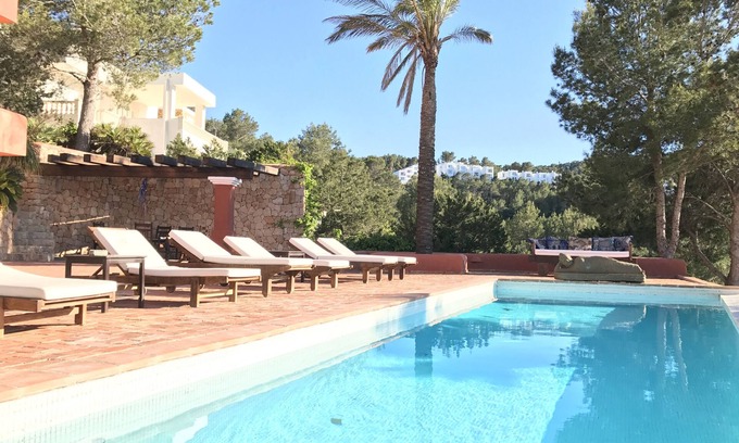Sant Joan de Labritja Villa | 6 dormitorios, 7 baños, piscina privada infinita - las mejores vistas de Ibiza