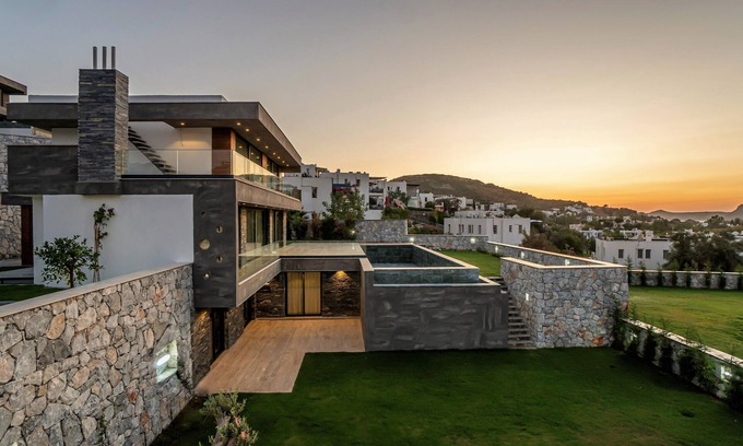 Yalikavak Villa | 7 Deluxe: una mezcla seductora de estilo y serenidad