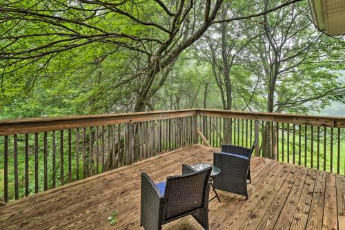 Albrightsville Casa | 7 Mi to Lake Harmony Home with Furnished Deck!