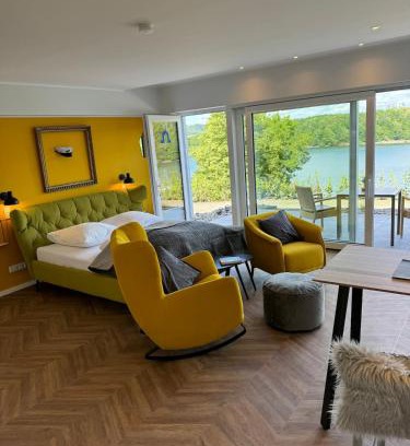 Olpe Apartamento | #7 Ommi Kese Soling See-Suite Sauna und Terrasse