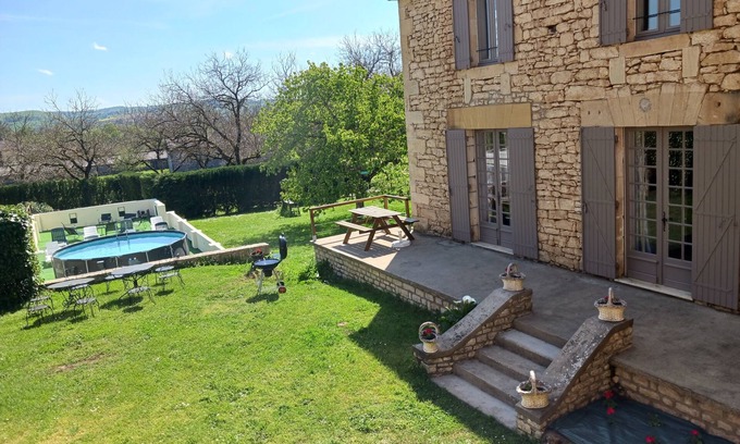 Saint-Vincent-de-Cosse Casa | 7-person gîte with private pool near sarlat la canéda