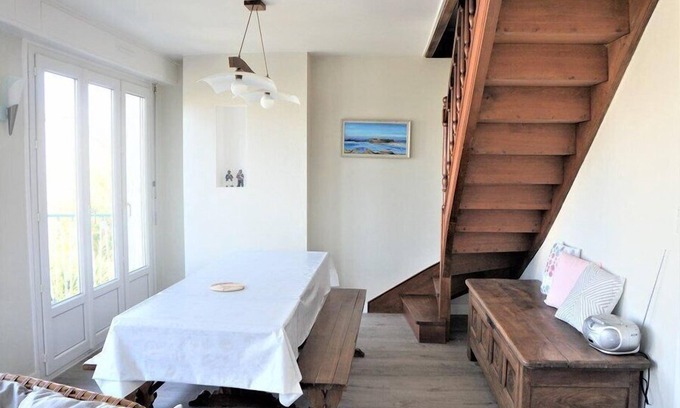 Le Fort Bloque Casa | Casa de 7 habitaciones para 12 personas con WIFI a 5 minutos a pie del mar