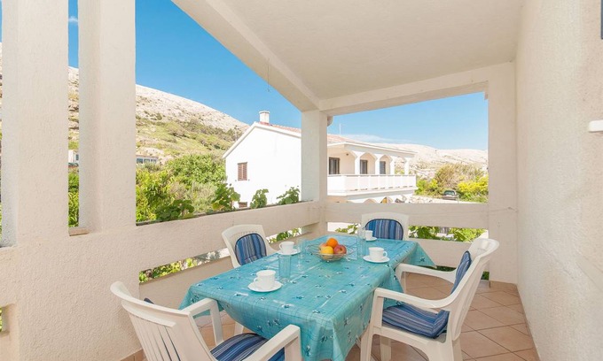 Pag Apartamento | 70 m² Apartamento ∙ 2 habitaciones ∙ 4 huéspedes