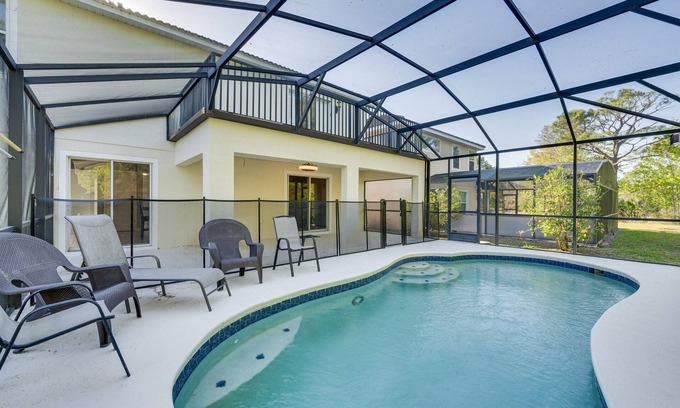 Lake Wilson Preserve Casa | 8 Mi to Disney: Family Home w/ Screened Lanai!