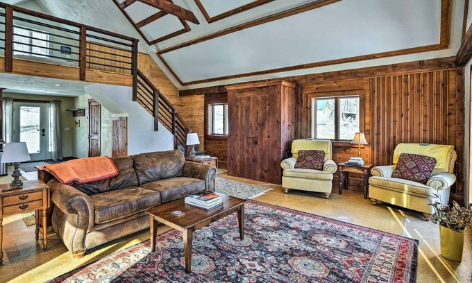 Andover Apartamento | 8 Mi to Okemo Mtn: Charming Ludlow Studio!
