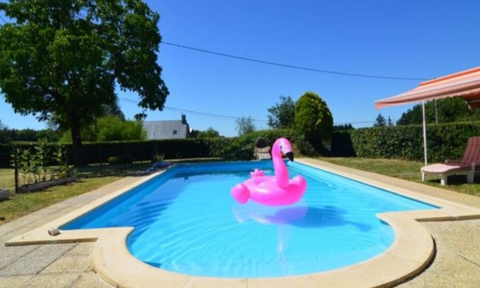 Latronche Casa | 8-person rental with heated swimming pool 10mx5m