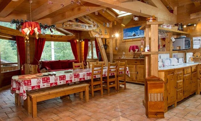 Chatel Apartamento | Chalet 8 habitaciones, 16 pers, cerca del pueblo, parking, WiFi, admite mascotas