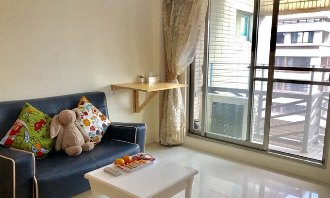 Dazhi Apartamento | 8 minutos a pie de Jianan MRT 10F vista hermosa
