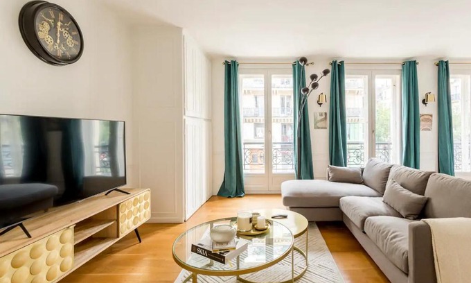 Saint-Gervais Apartamento | 8P - 3BR Le Marais Spacious - Central - Historic Apt