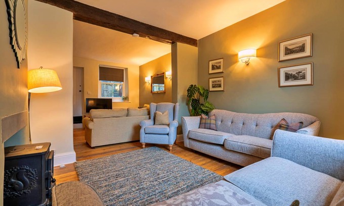Tideswell Cabaña | 90 m² Casa rural ∙ 4 habitaciones ∙ 8 huéspedes