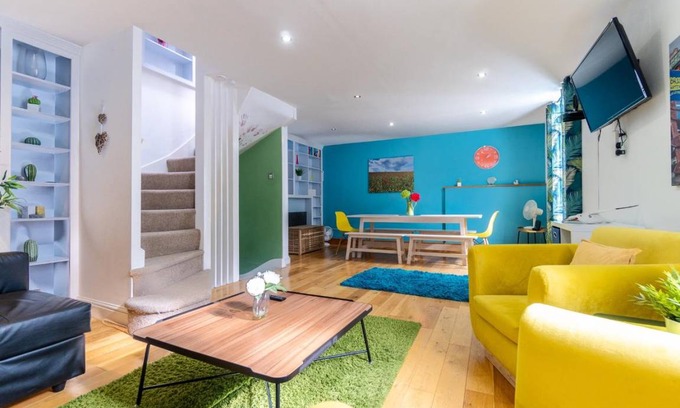 Kemptown Casa | 93 m² Casa ∙ 3 habitaciones ∙ 8 personas