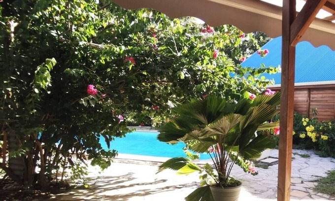 Saint-Charles Apartamento | 971F1 - Gîte Sud-Ô-Naturel, "Kaymit" garden view