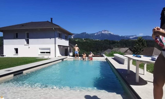 Argonay Casa | A 10 m' D'annecy, Maison 170m2 Avec Piscine