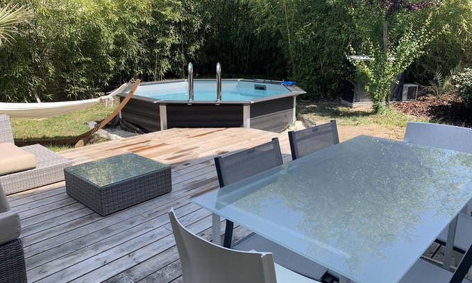 Le Bouscat Casa | A 10 min en Velo de Bordeaux Centre Maison Piscine