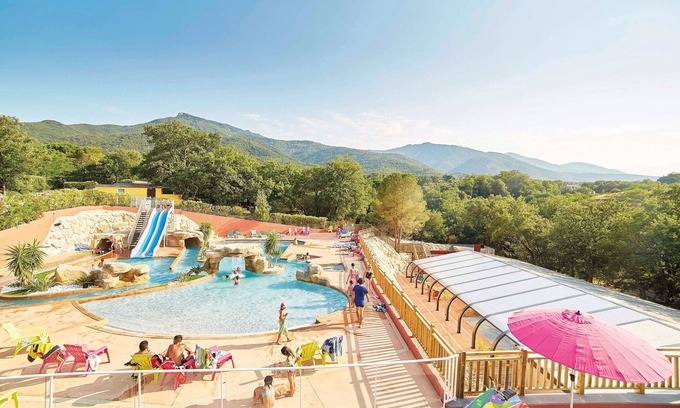 Laroque-des-Alberes Casa | A 12 km d'Argelès | Mobil-home + Clim | Piscine