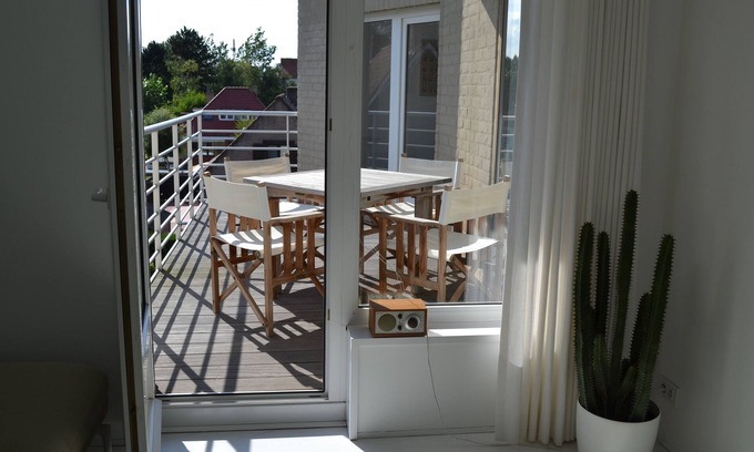 Koksijde-Bad Apartamento | Un hermoso apartamento de vacaciones en Koksijde - Luz, diseño, dunas, tranquilidad