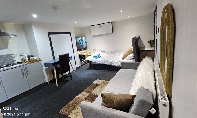 Harehills Apartamento | A Centrally located Cosy Studio Apartment in Leeds , Close to the City Center.